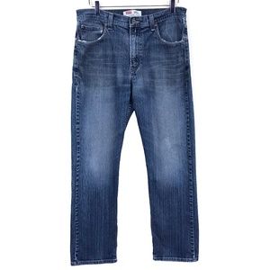 Levi's 505 Grunge Distressed Straight Fit Jeans